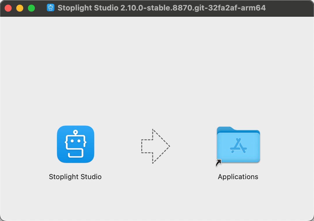 Stoplight StudioをMacにインストール