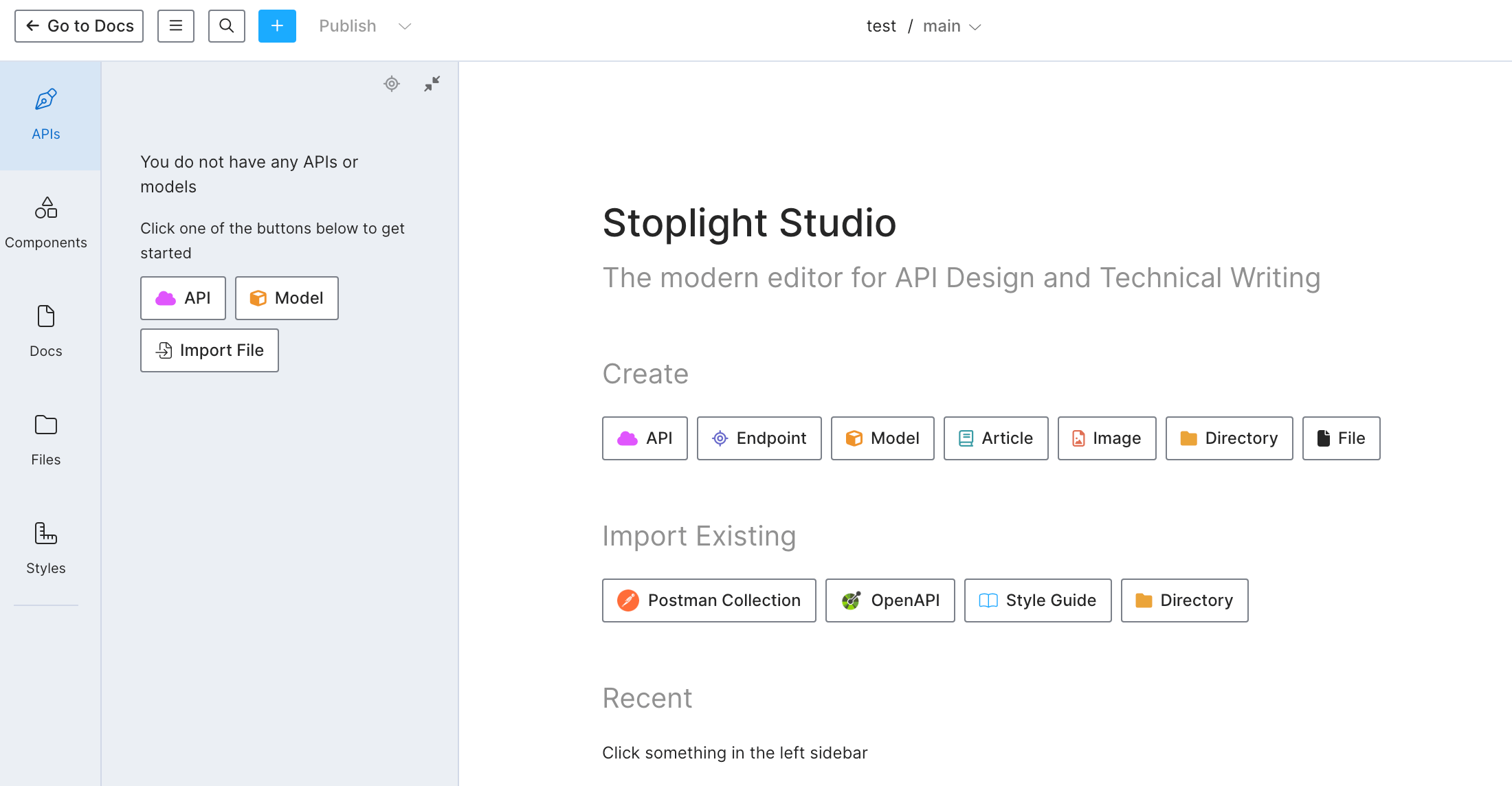 プロジェクト内でAPIドキュメントを作成