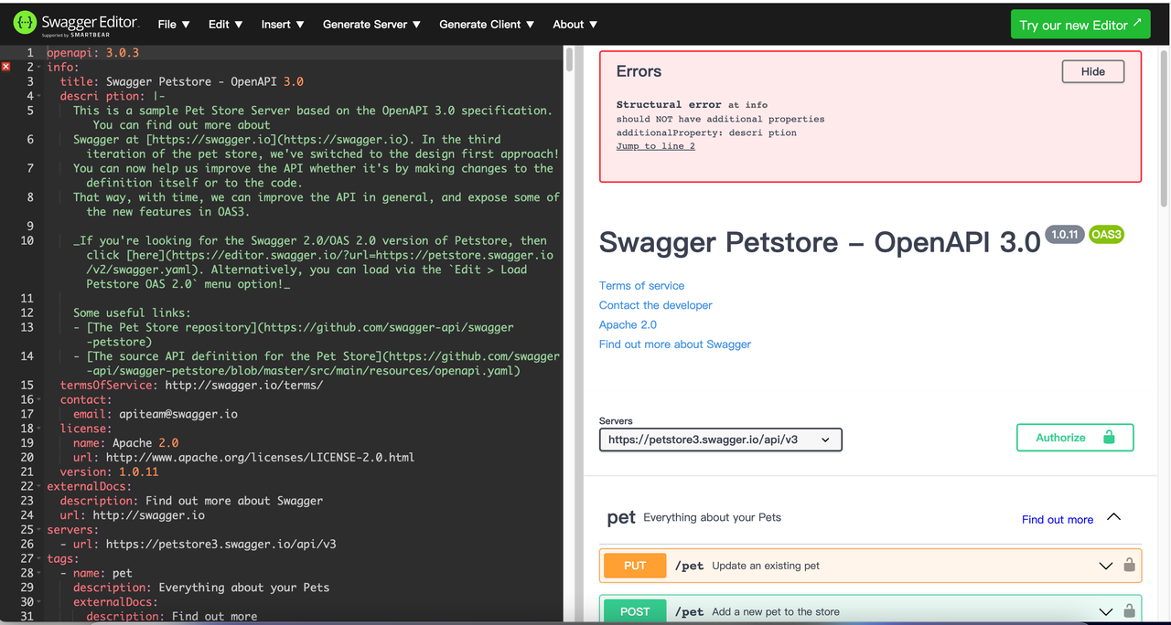 Swagger Editor