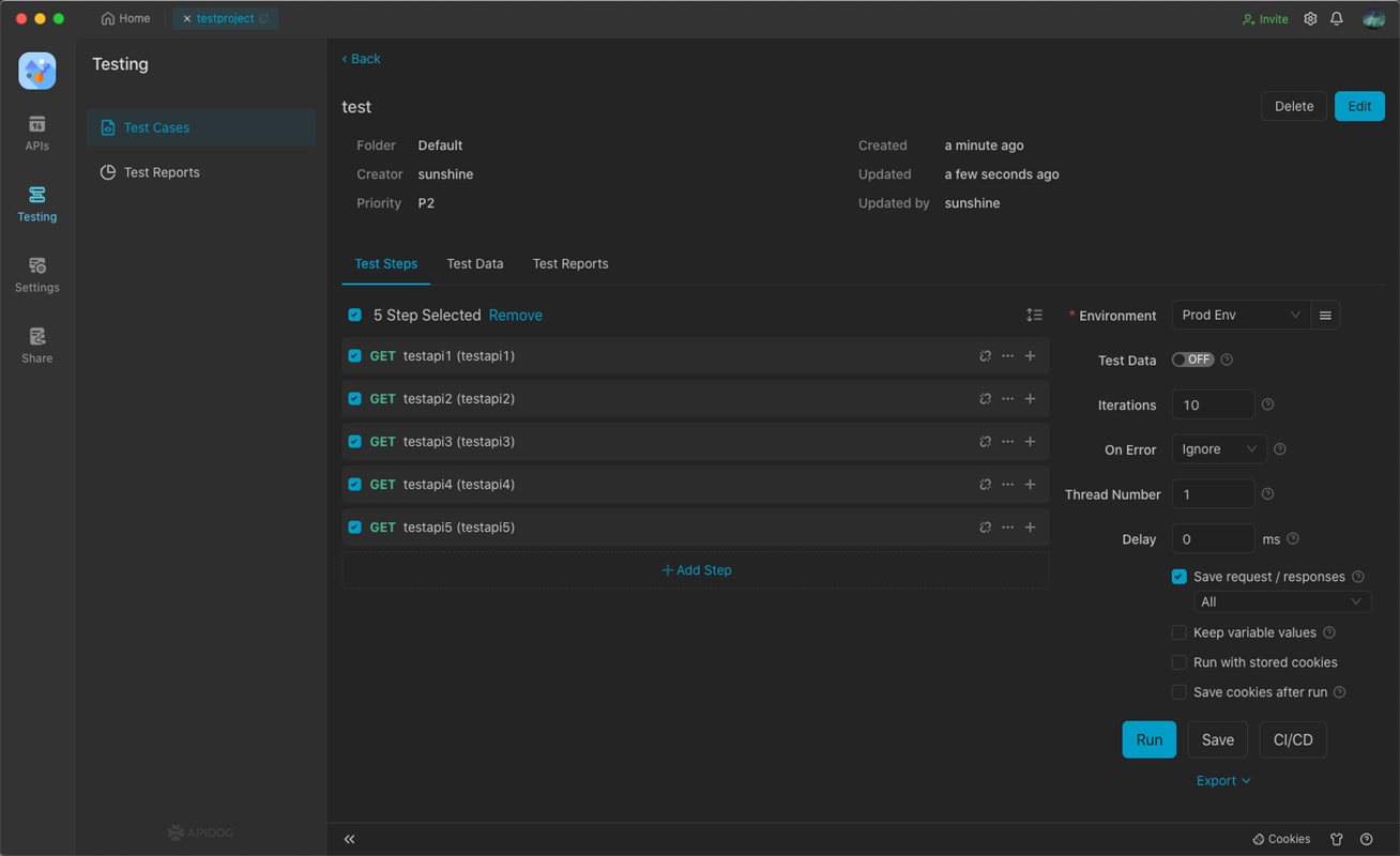 Test Cases