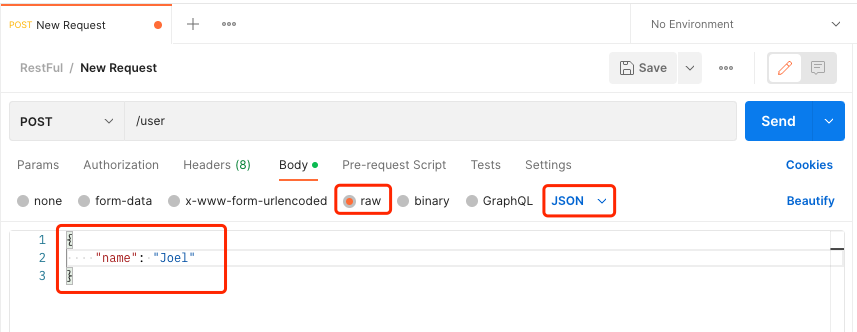 How to Send JSON Data in Postman