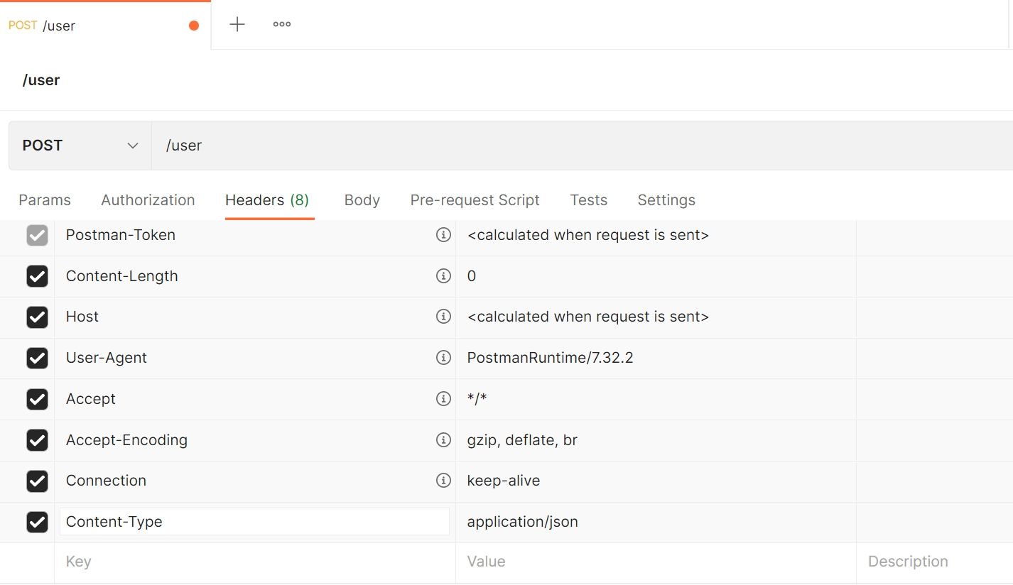 Setting Header