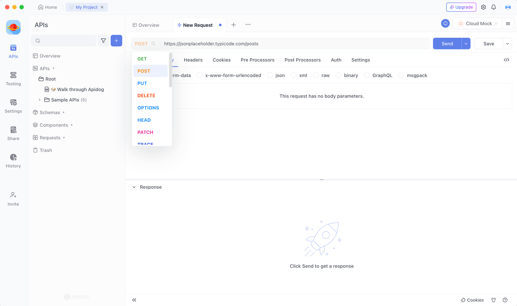 post request form data vs json