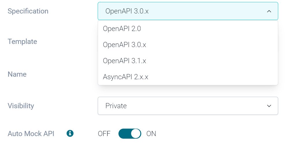 OpenAPI仕様のバージョンの選択