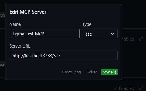 add figma mcp server to cursor