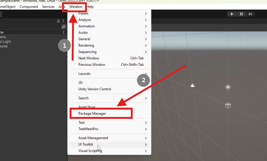 unity package manager
