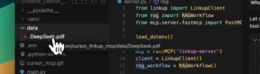 data folder
