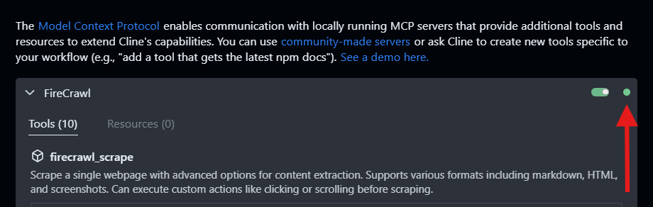 verify mcp server configuration