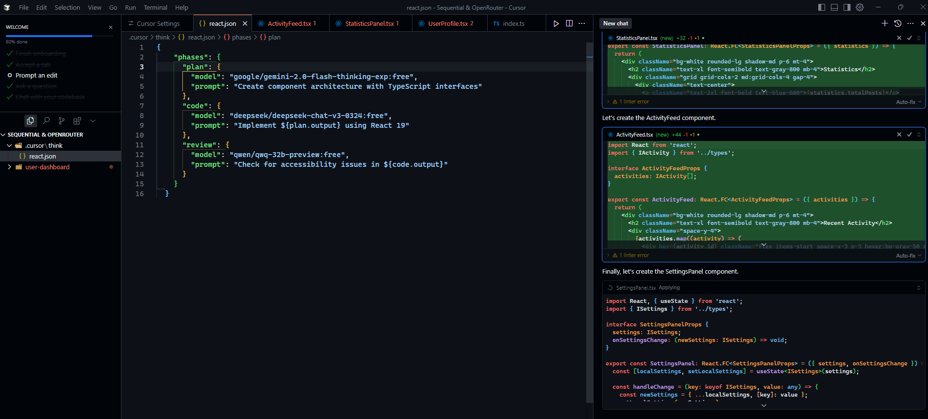 cursor code execution