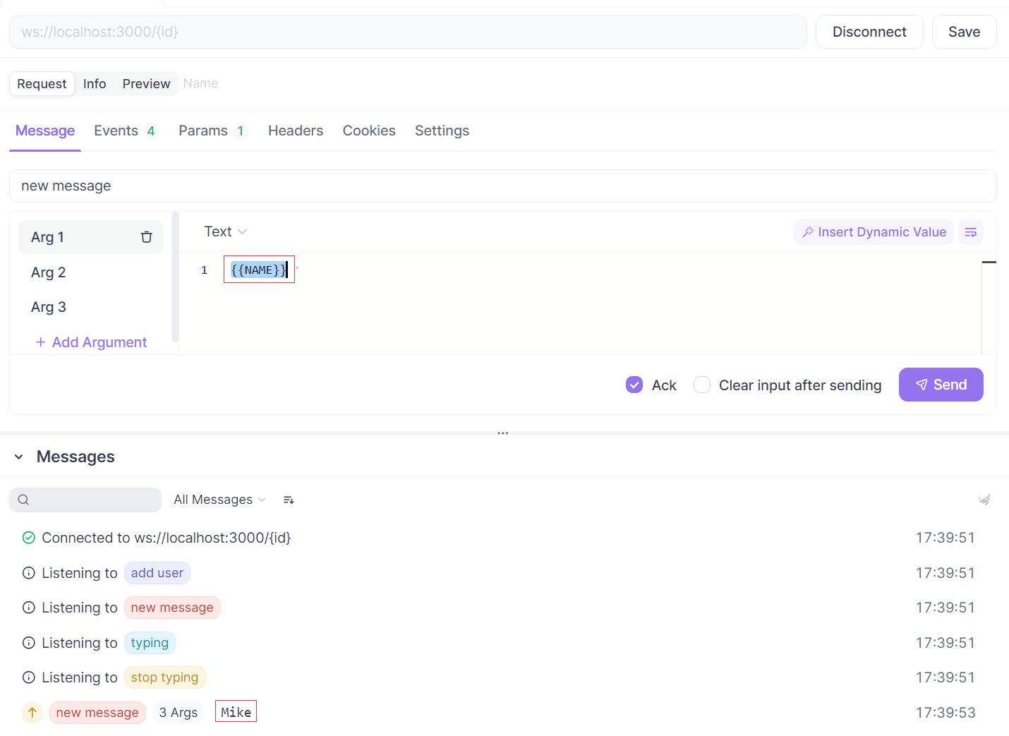 Utilize variables for dynamic testing