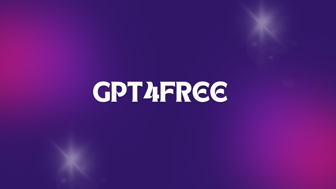 How to Use GPT4Free Python Library