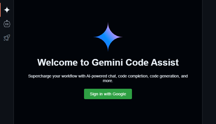 sign in to google