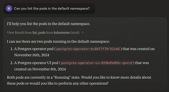 list pods