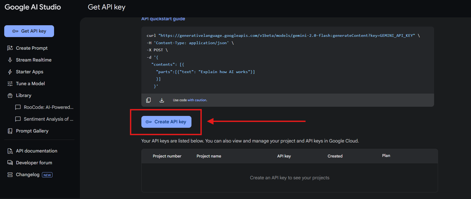 Gemini 2.5 Pro api key