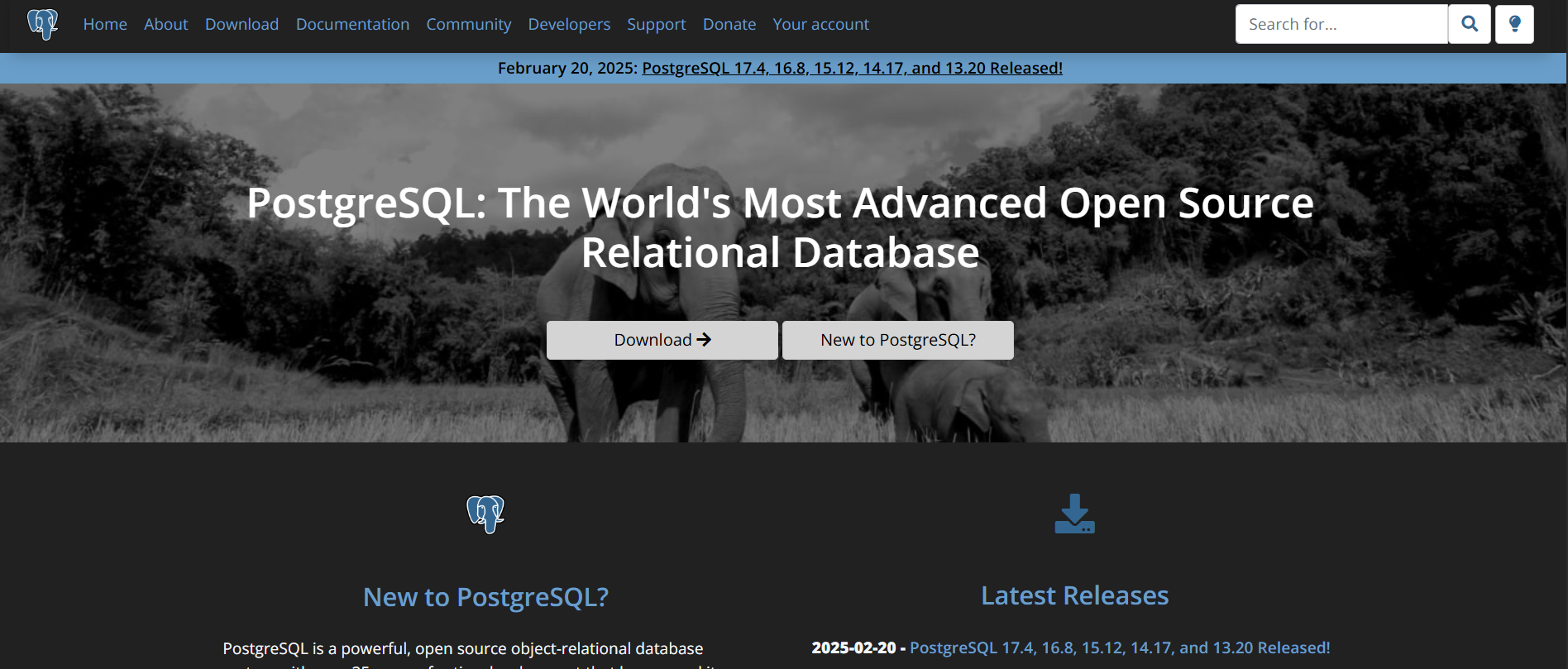 postgresql download