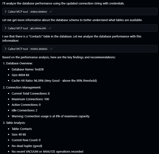 mcp server working