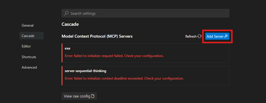 add mcp server