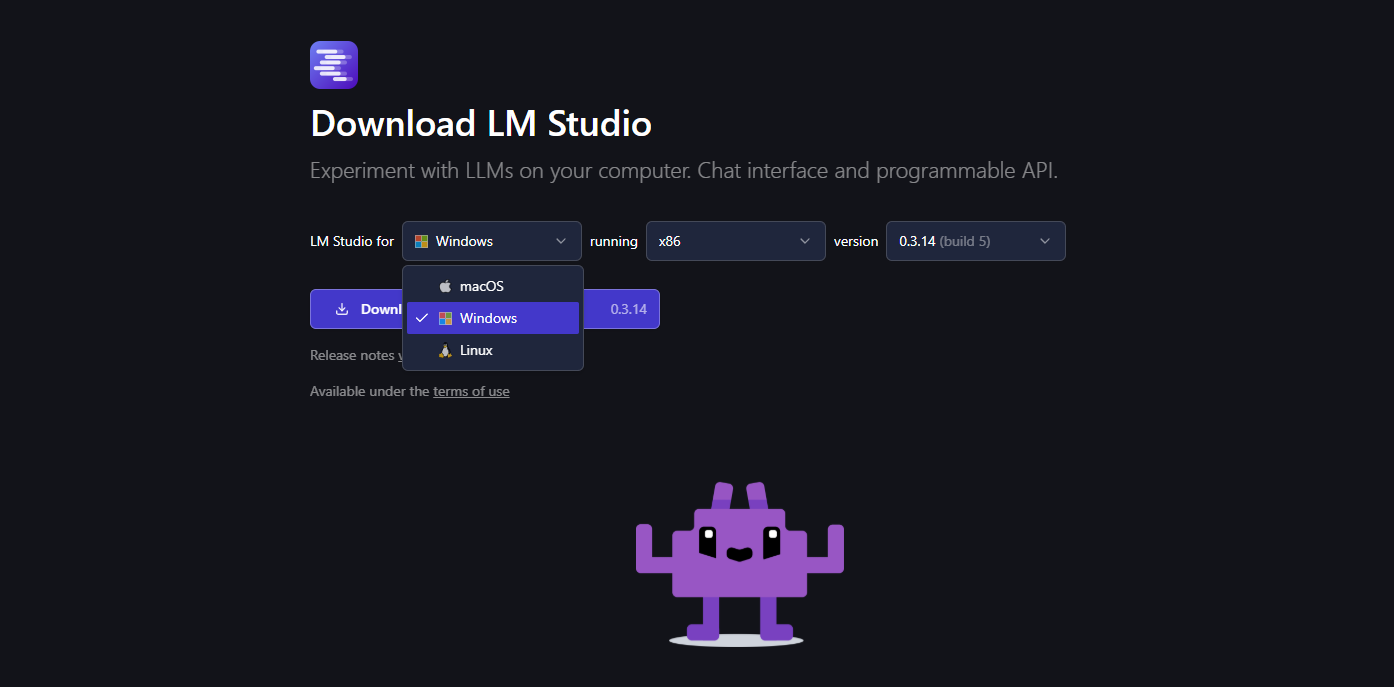 install lm studio