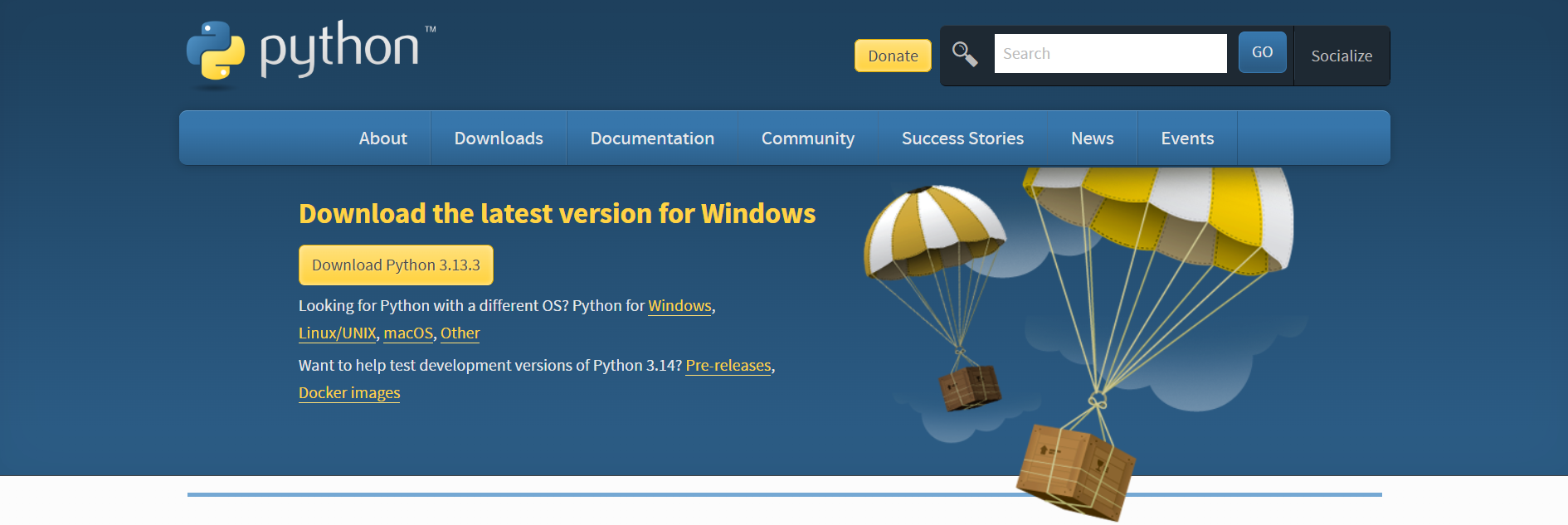 python download