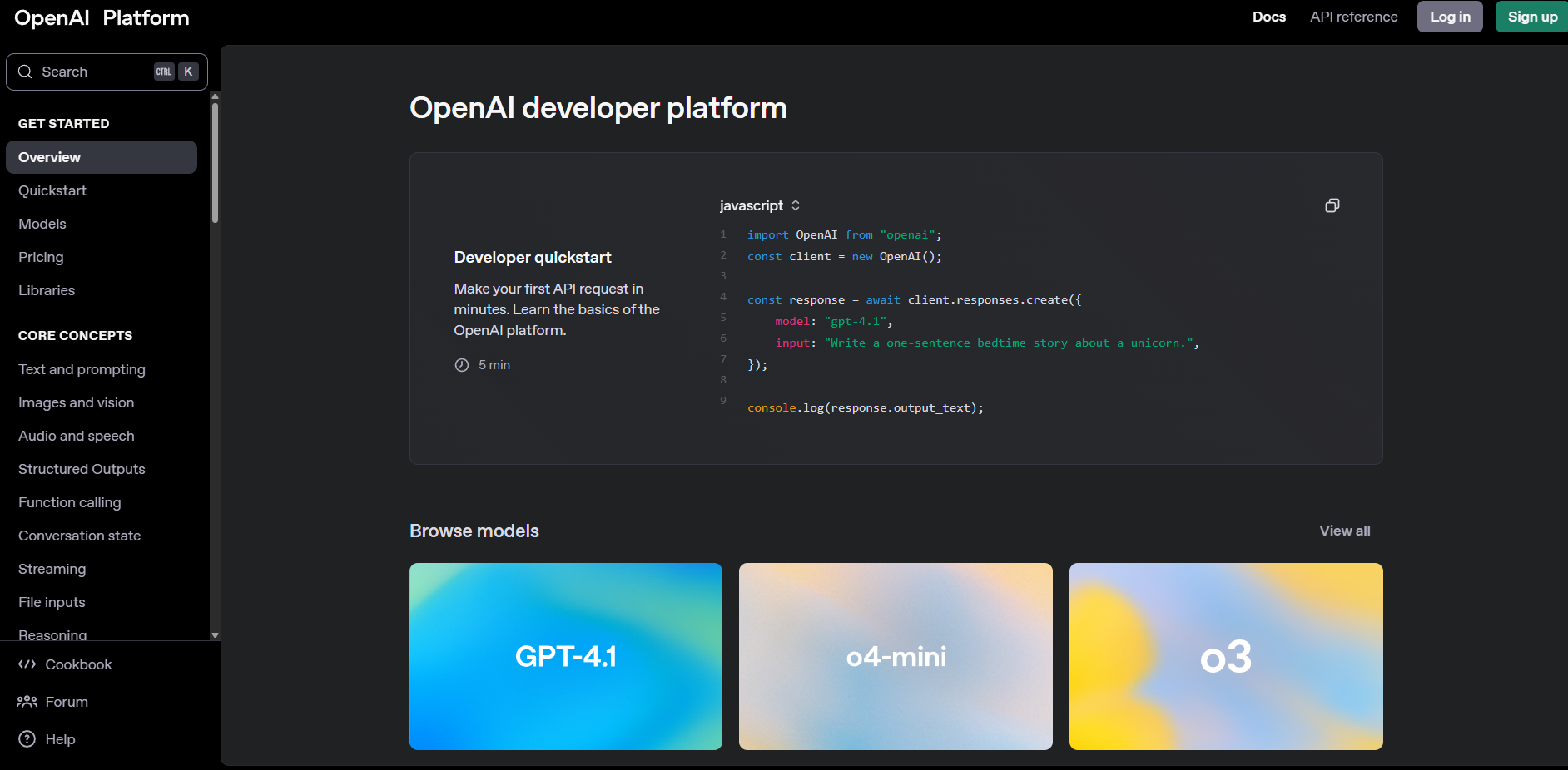 openai developer platform