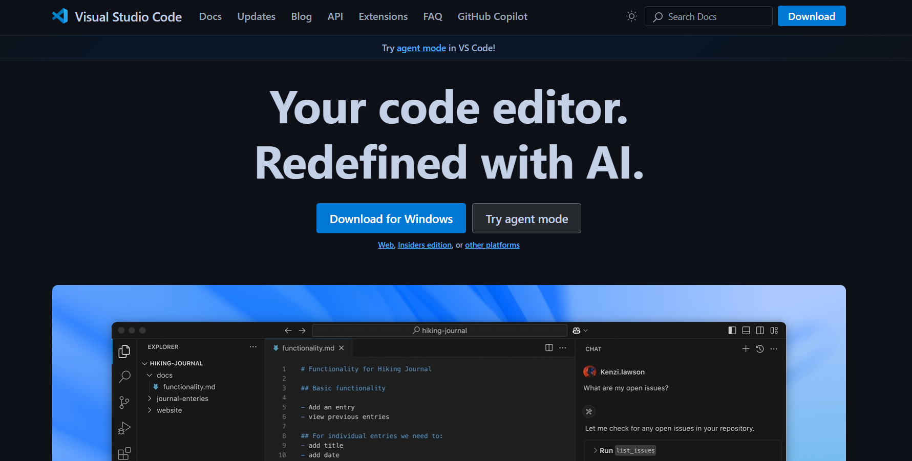 vs code
