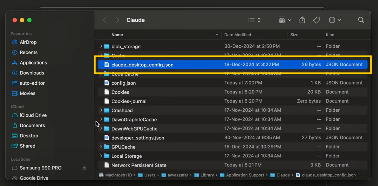 mcp config file