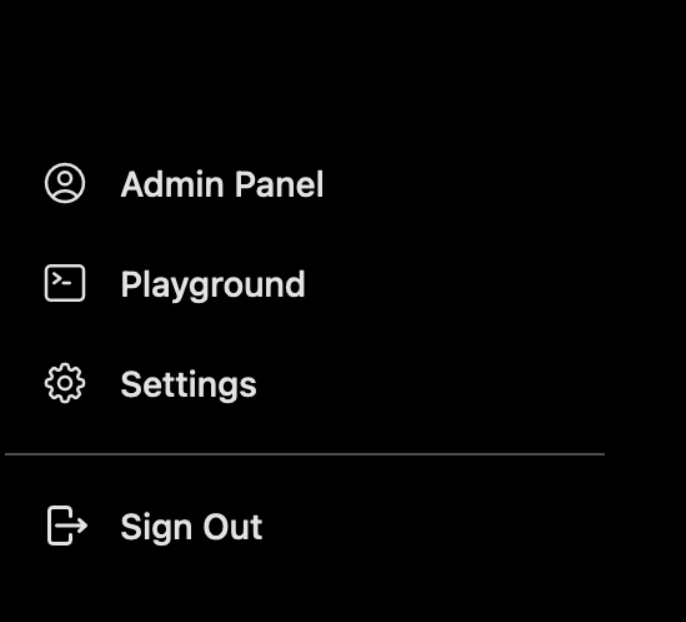 user account