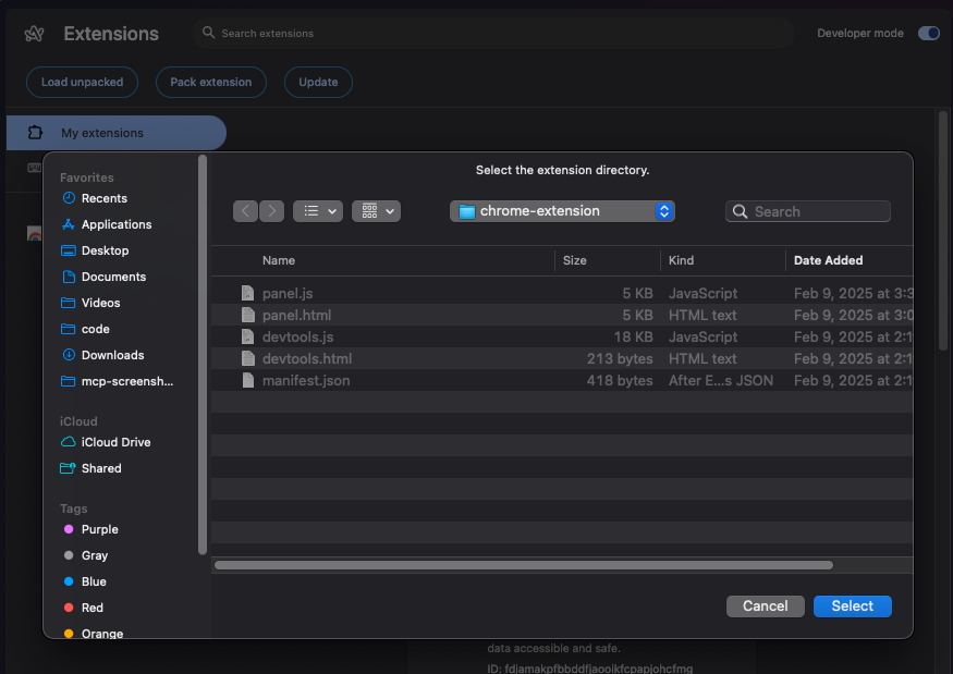 load extension