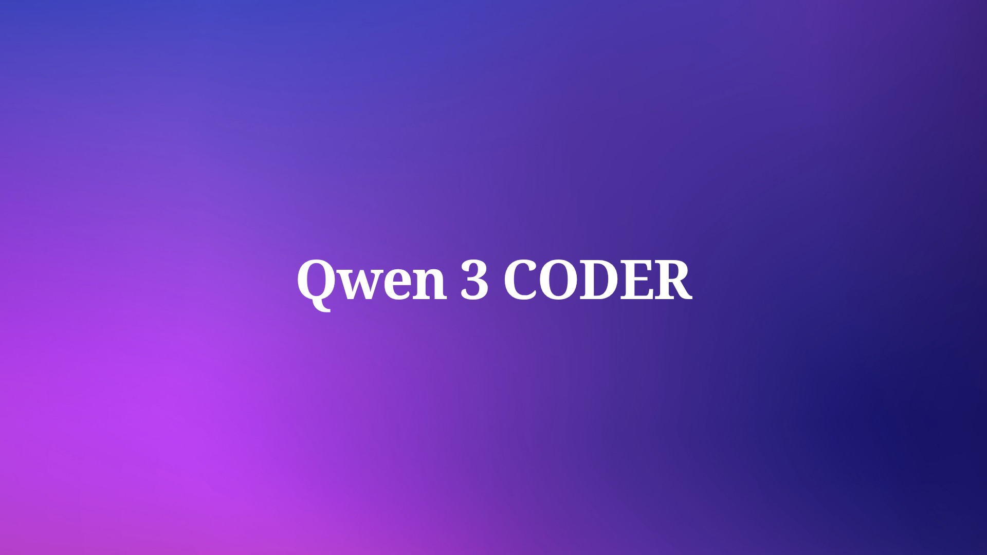 Qwen3-Coder is Finally Here and It's Breaking All the Coding Benchmarks