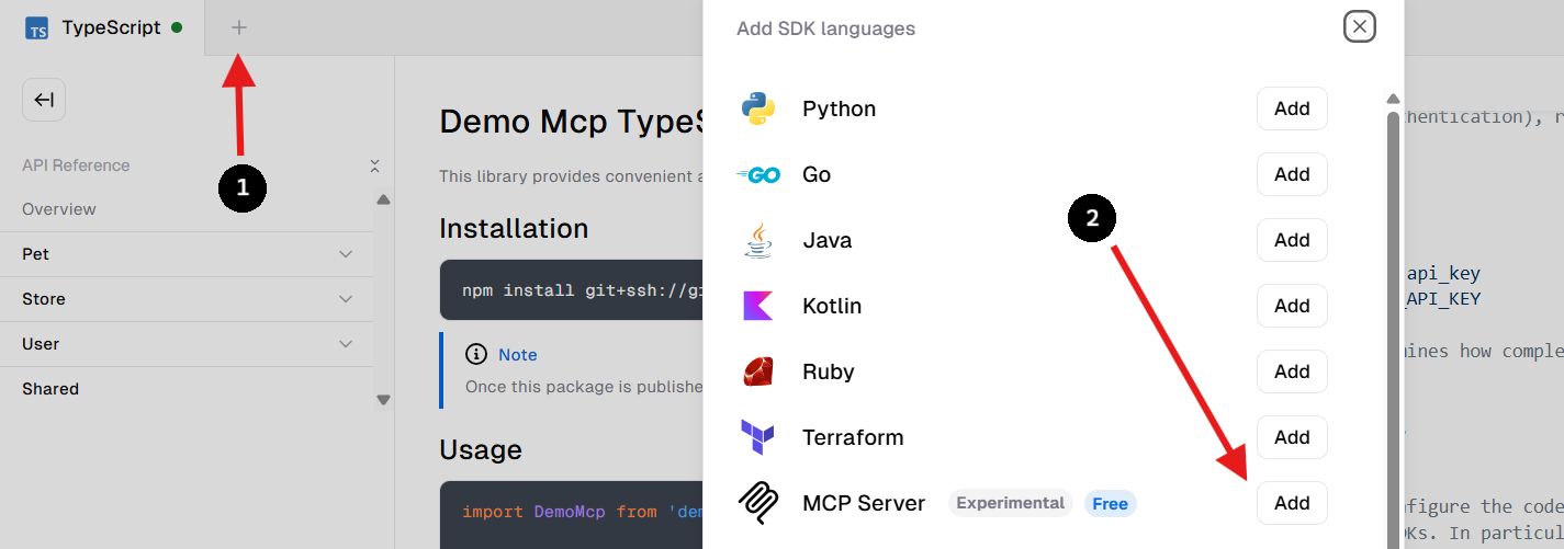 add mcp sdk