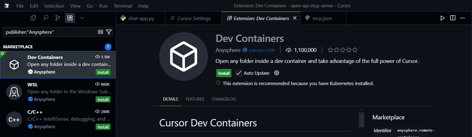 cursor marketplace