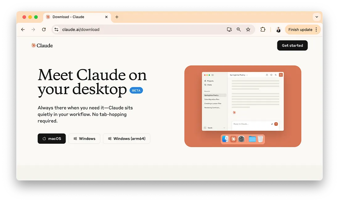 Install claude