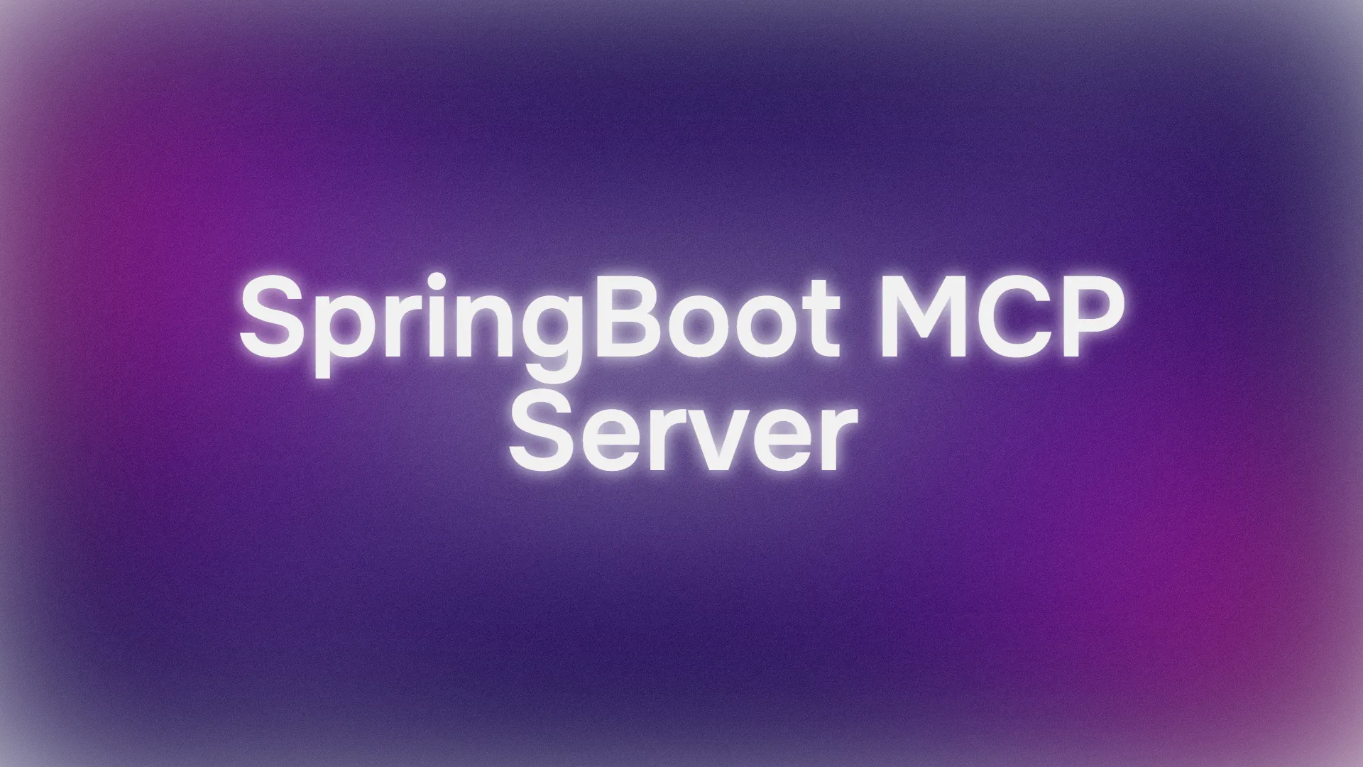 How to Use the SpringBoot MCP Server