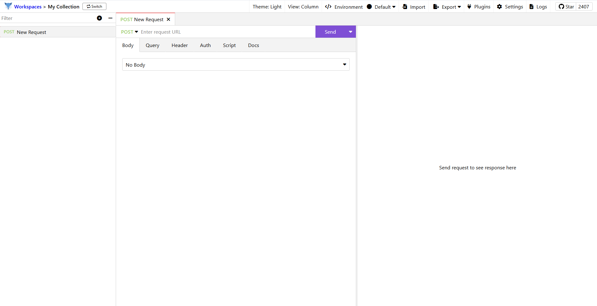 Restfox: Minimalist, Offline-First Web API Client