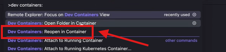 reopen container