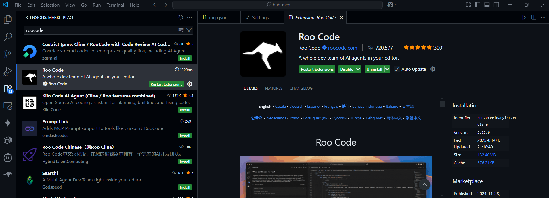 install roocode