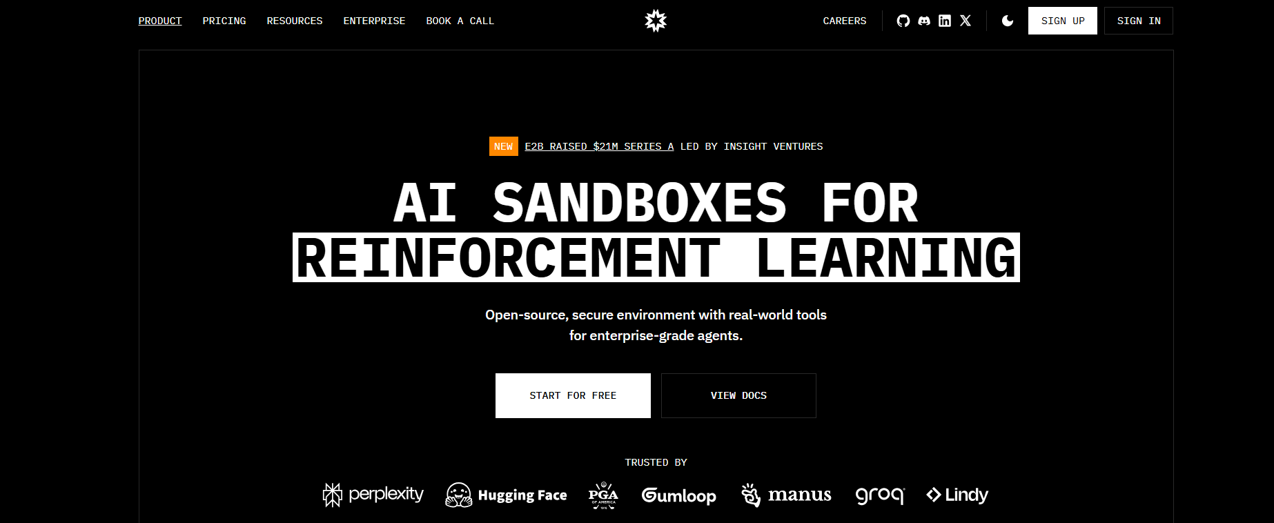 e2b sandbox