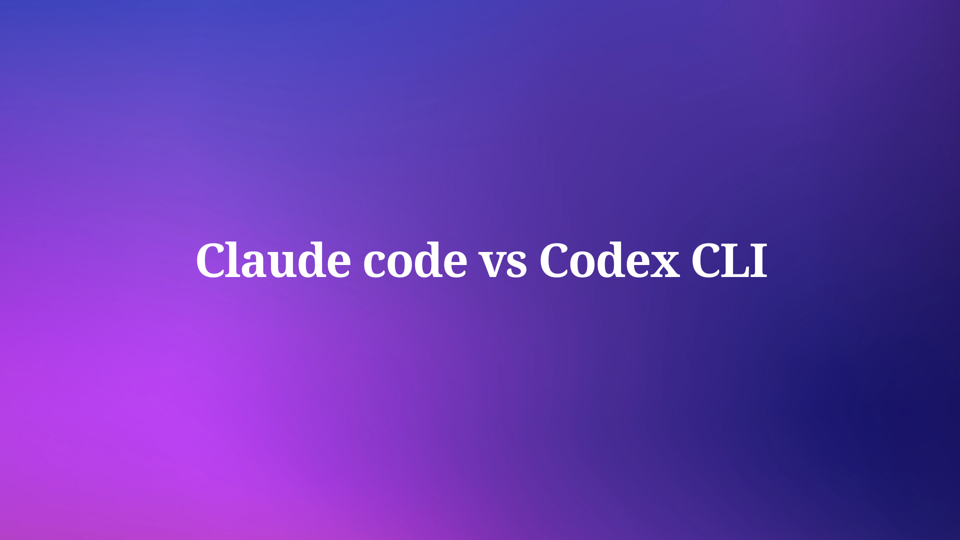 Which AI Coding Agent Dominates in 2025 Claude Code or Codex CLI?