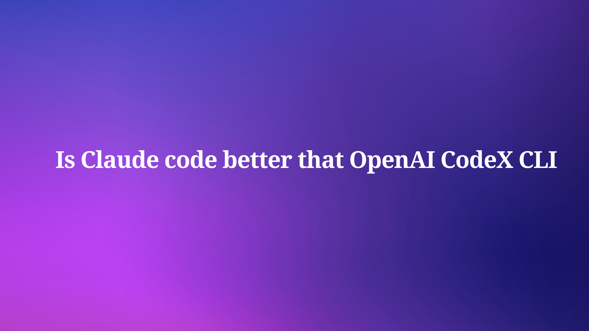 Is Claude Code Getting Dumber? The Real Truth About Switching to CodeX CLI