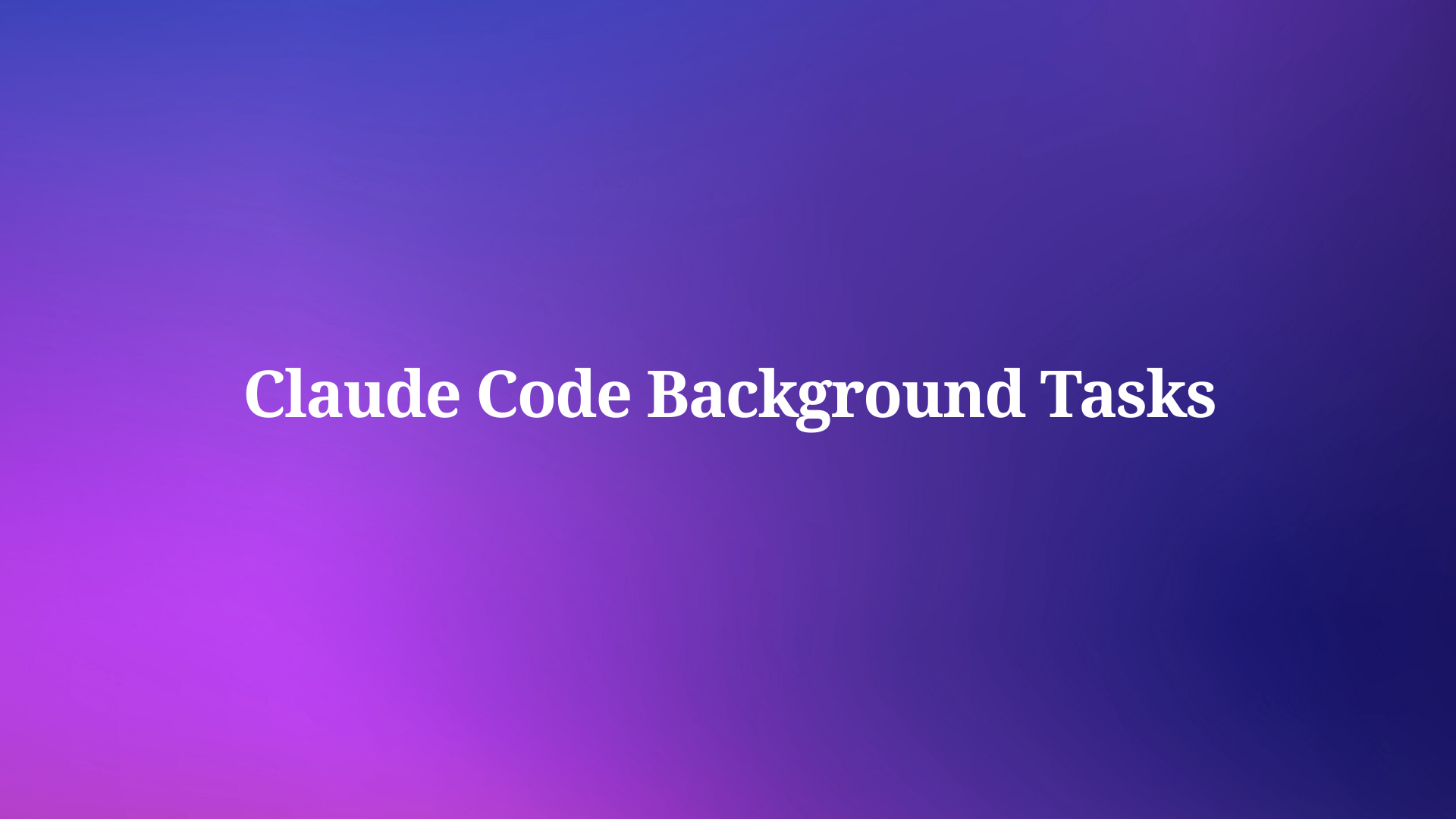 How Claude Code Background Tasks Are Revolutionizing Developer Workflows in 2025