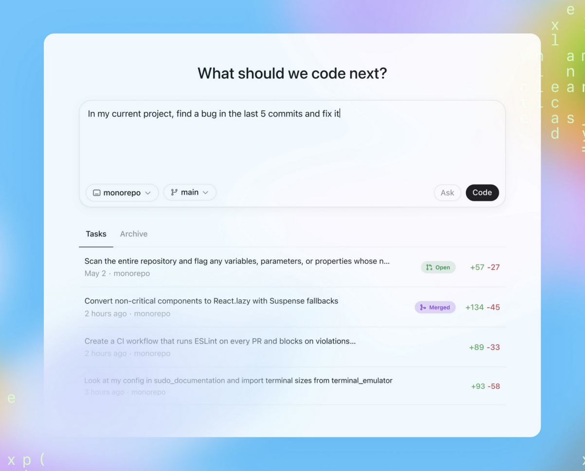 Codex Web with ChatGPT