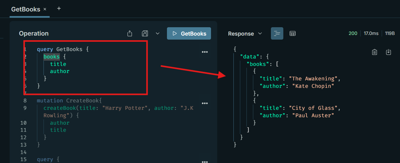 testing a more complicated query