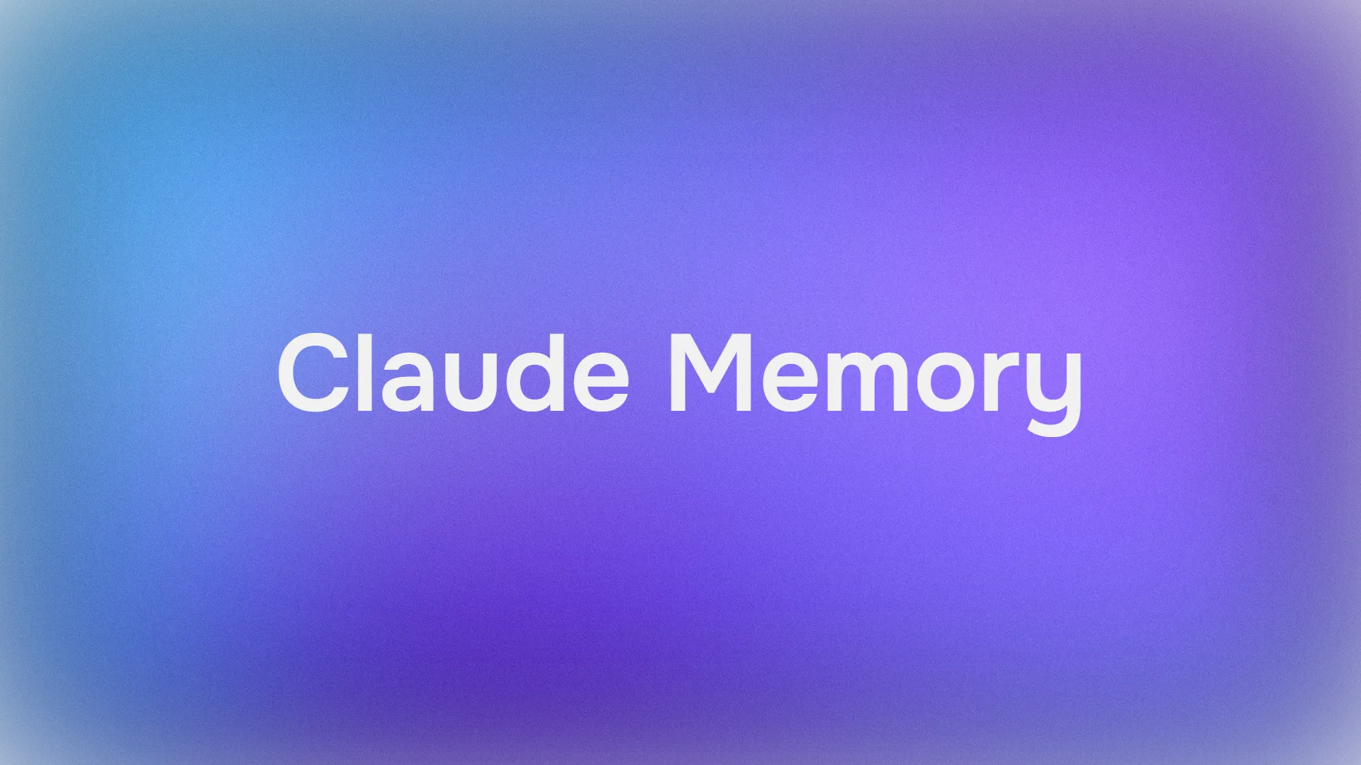 How to Make Claude Remember using Claude Memory