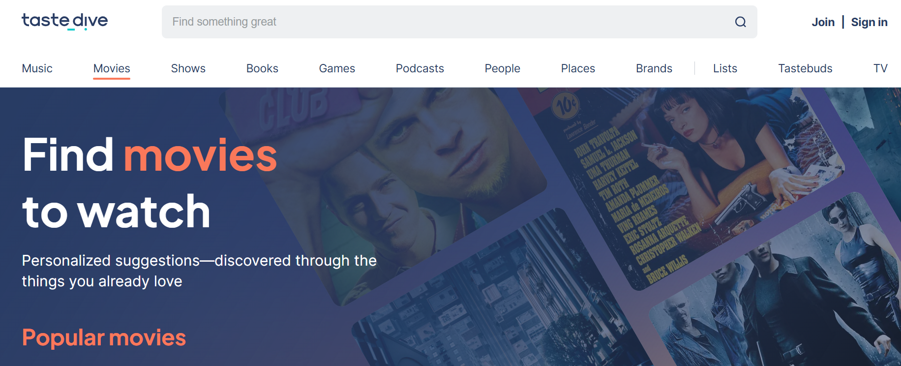 TasteDive movie API