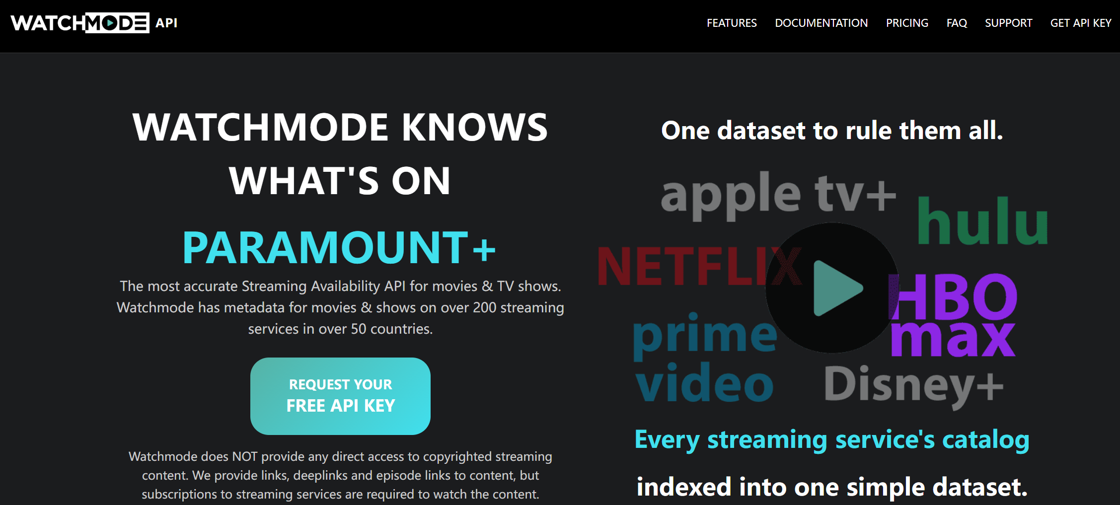 Watchmode movie API
