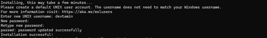 Set Up Your Ubuntu username and password