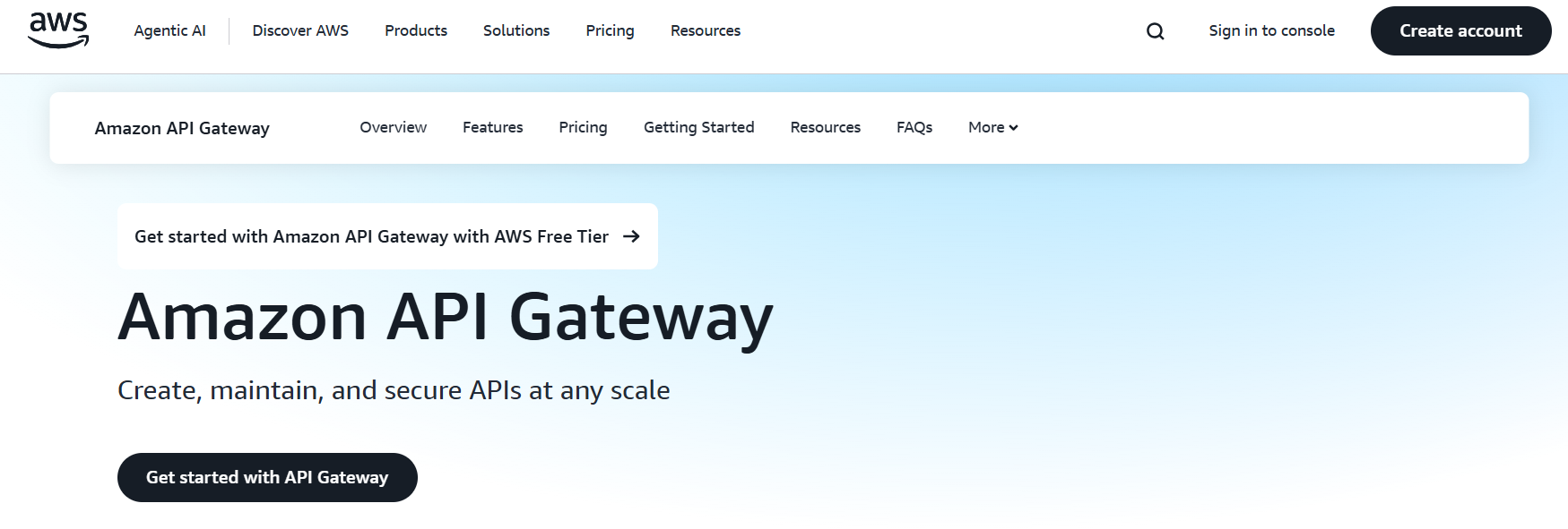 Amazon API Gateway