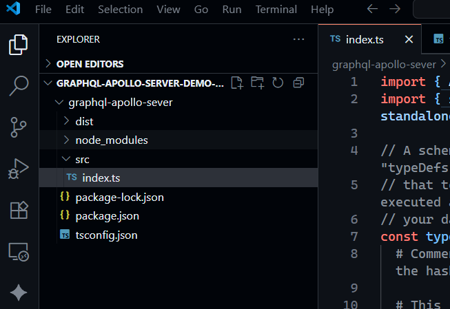 project structure