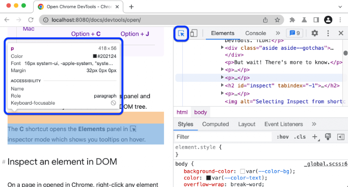 dev tools