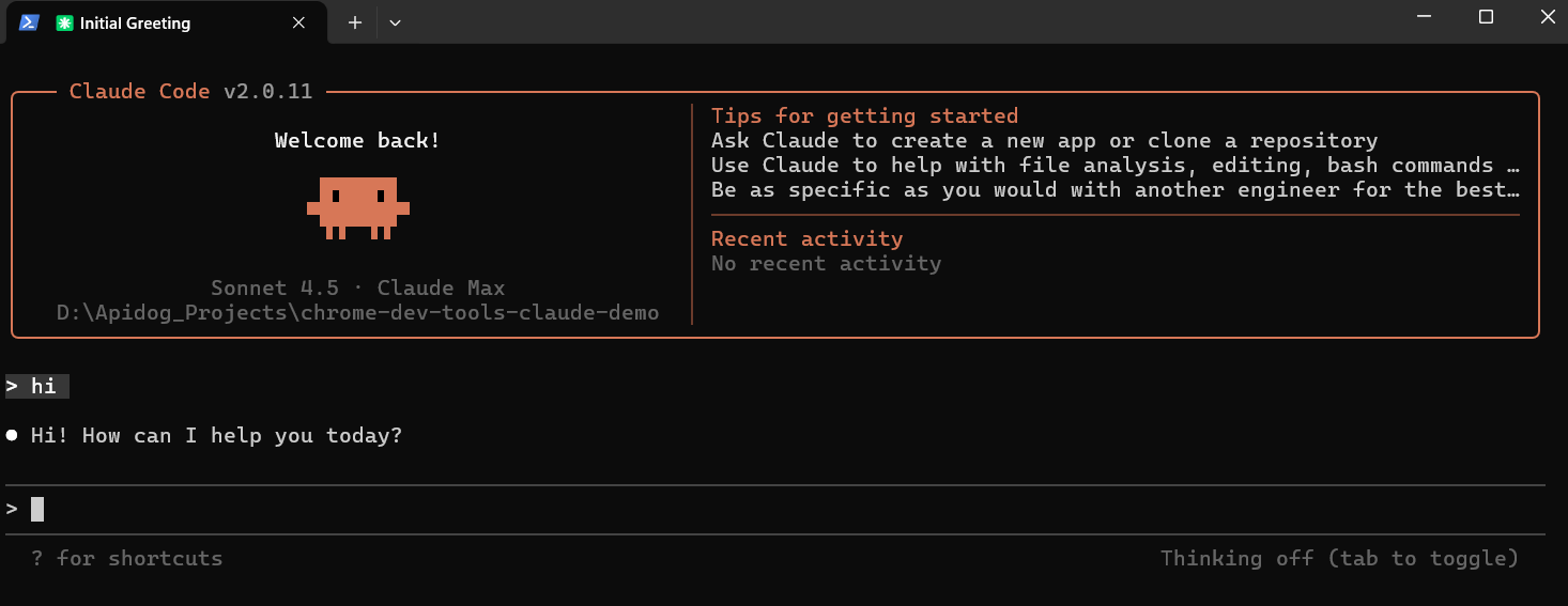 Navigate to Your Project Folder and Launch Claude Code